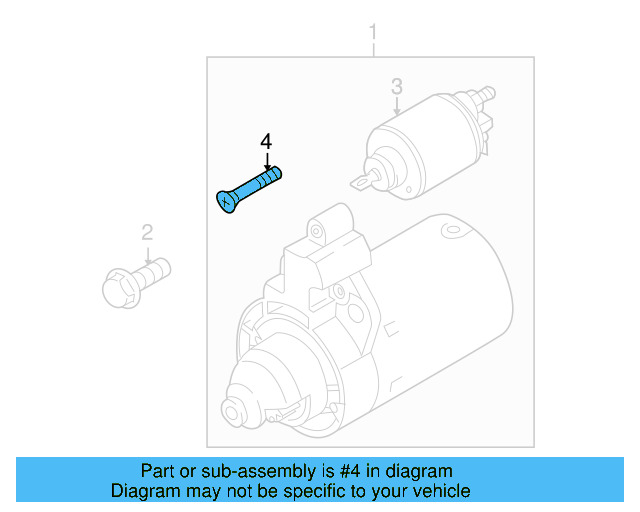 Starter Solenoid Screw 035-911-299-B