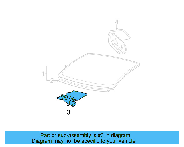 Mirror Support Spacer 443-845-631-A - View 18