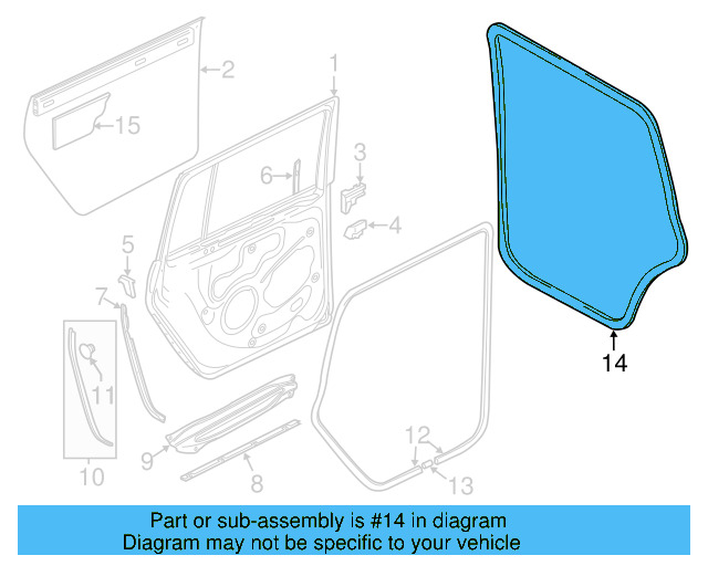 Surround Weather 1K6-867-911-E-9B9 - View 9