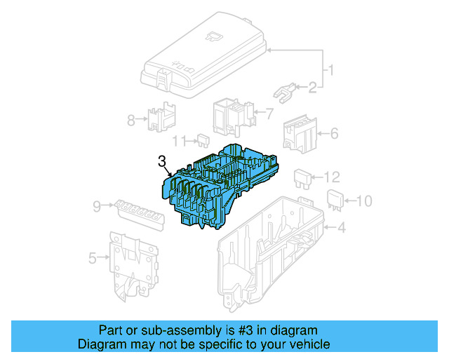 Relay & Fuse Plt 5Q0-937-125-H - View 5