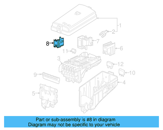 Relay Plate 5Q0-937-507-B - View 8