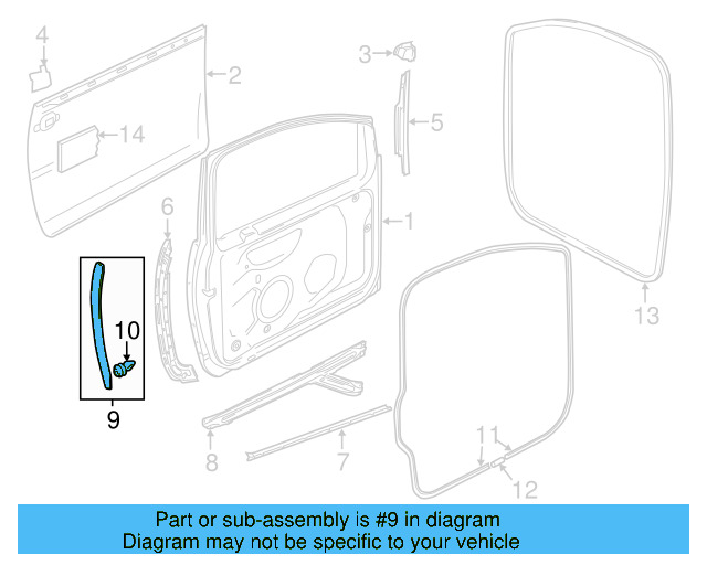 Rear Weather 1K4-837-381-D-5AP - View 6