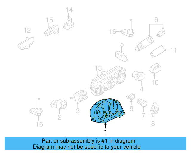 Instrument Cluster 5K0920982AX
