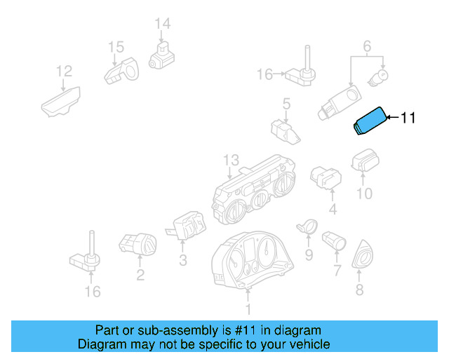 Blank Cover 2K0-959-623-9B9 - View 44