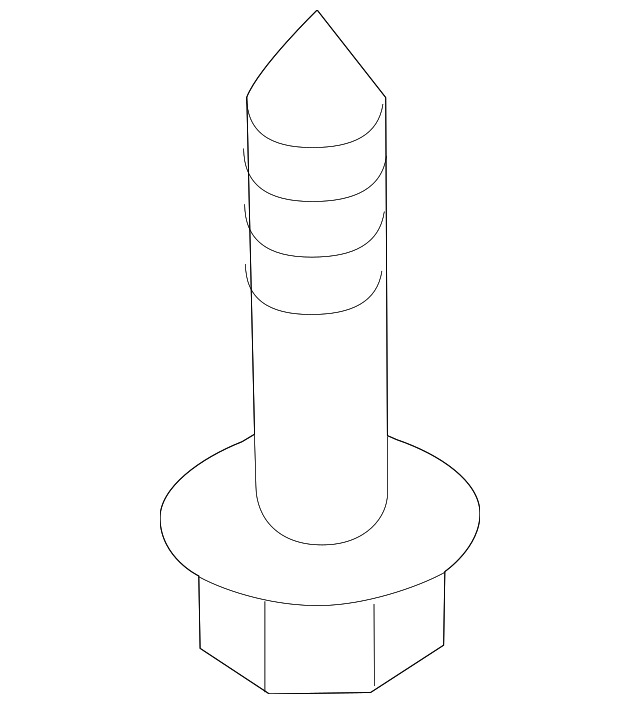Rear Support Mount Bolt N-911-671-01 - View 15