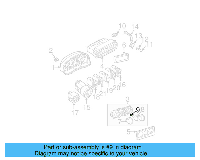 Instrument Panel Light Bulb N-017-751-2 - View 11