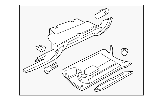 Glove Box Assembly 1C1-880-247-G-2QL
