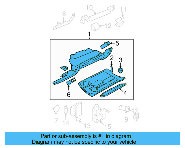 Glove Box Assembly 1C1-880-247-S-08H