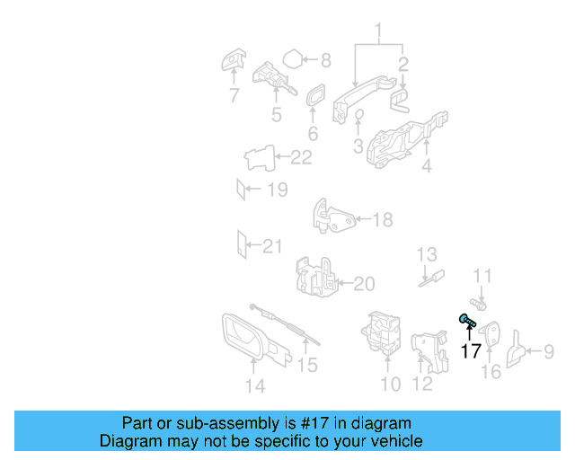 Striker Screw N-908-047-05 - View 26