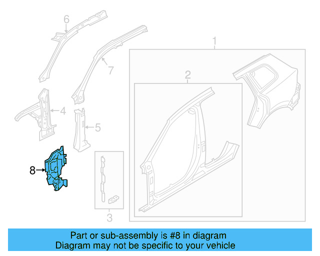 Sound Absorber 7P0-863-924-B