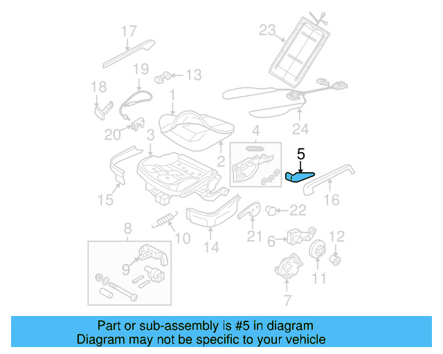 Release Handle 1C0-881-633-A-3PT