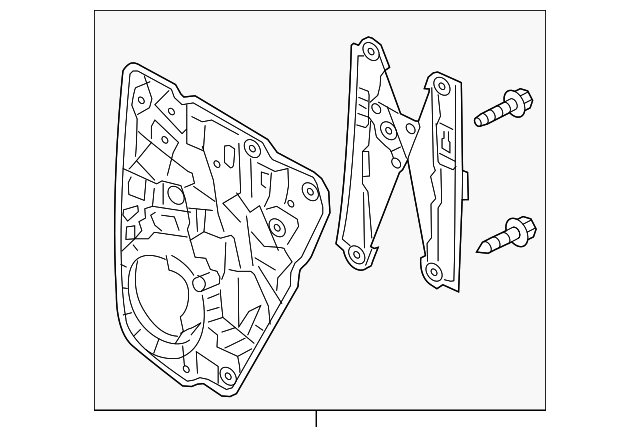 Window Regulator 7P6-839-461-A - View 3