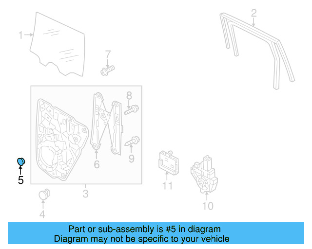 Door Shell Plug 191-807-196 - View 6