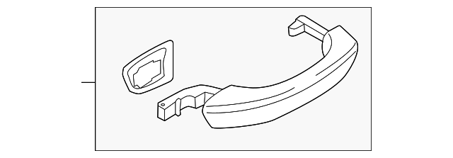 Handle, Outside (Unpainted) 7p6837205hgru