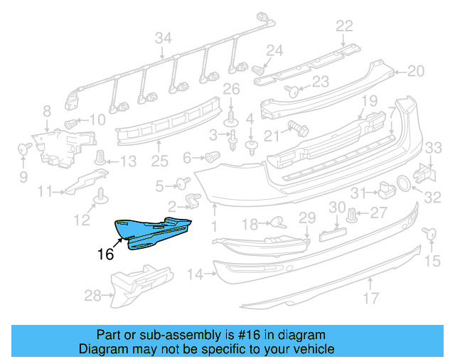 Fender Liner Retainer Nut N-908-338-01 - View 46
