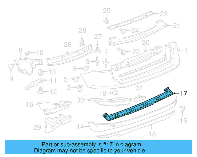 Retainer 7P6-807-533 - View 3