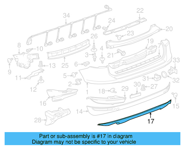 Bumper Cover Mount Bolt WHT-003-954 - View 76