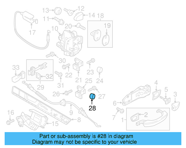 Door Shell Cap 5N0-837-111-9B9 - View 25