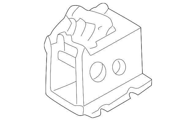 Rear Console Mount Bracket 1HM-864-579 - View 2