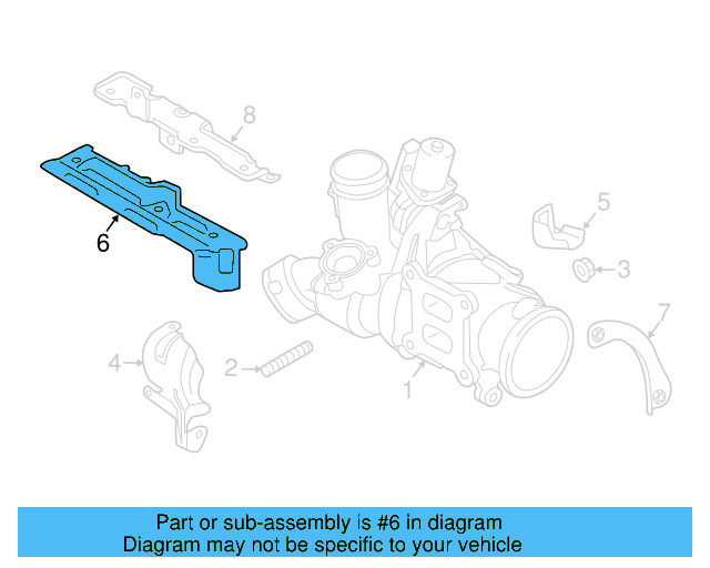 Heat Shield 06K-145-325-A - View 30