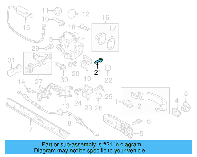Hinge Bolt N-909-305-03 - View 56