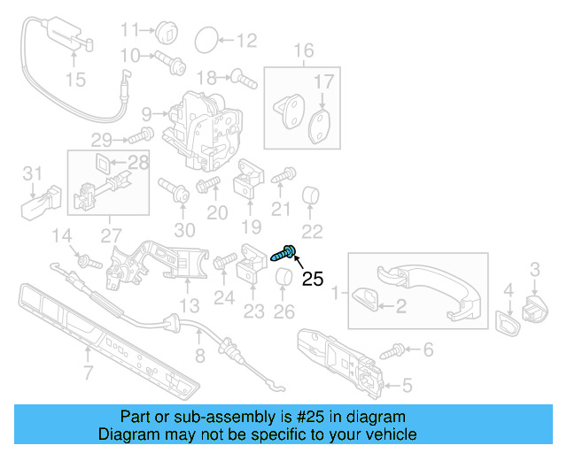 Hinge Bolt N-909-305-03 - View 60