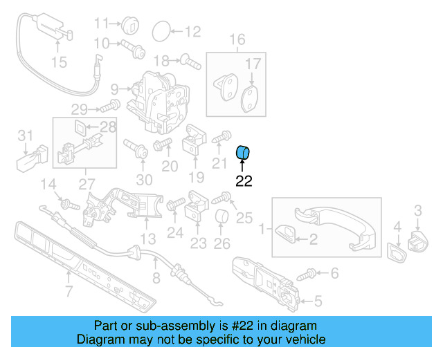 Hinge Bolt N-909-305-03 - View 57