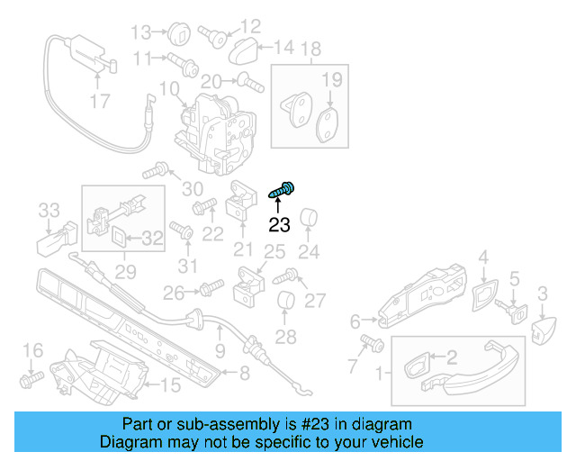 Door Hinge 8K0-831-401-D - View 41