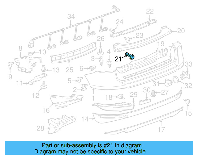 Impact Bar Bolt N-911-038-02 - View 17
