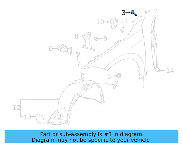 Fender Stud N-911-390-01 - View 9