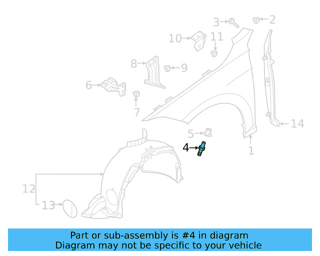 Fender Stud N-911-390-01 - View 14