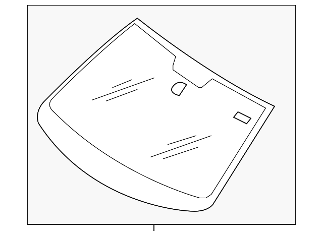 Windshield 3C8-845-011-E-NVB