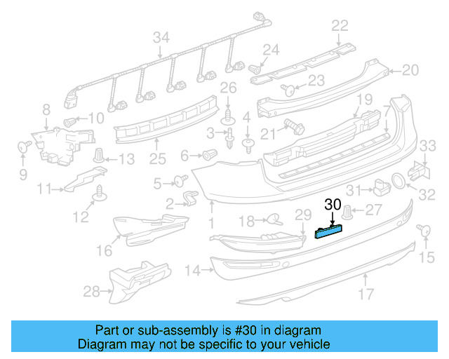 Fender Liner Retainer Nut N-908-338-01 - View 126