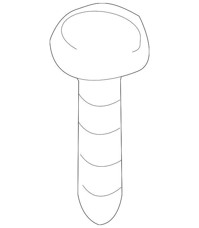 Headlamp Assembly Screw N-911-421-01 - View 2