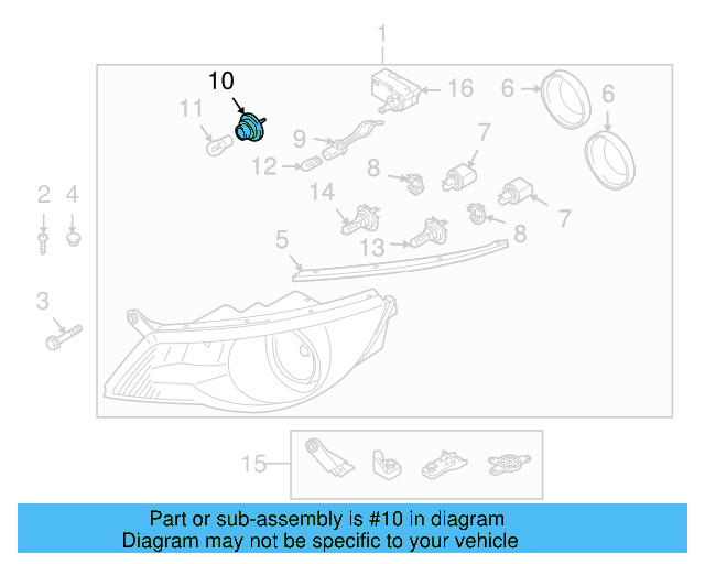 Socket 4F0-953-123 - View 14