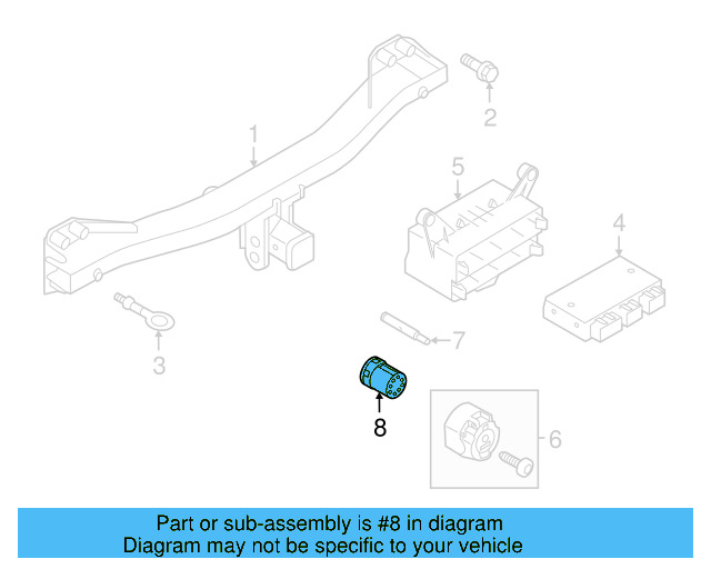 Tow Eye 7P0-805-783 - View 9
