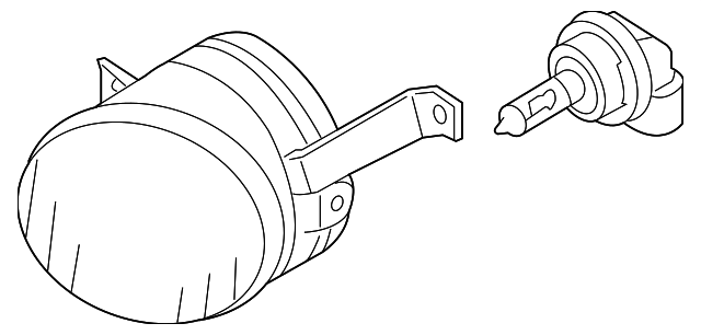 Fog Lamp Assembly 6C0-941-699 - View 10