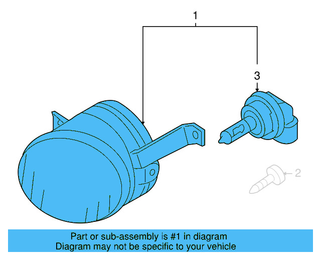 Fog Lamp Assembly 6C0-941-699 - View 11