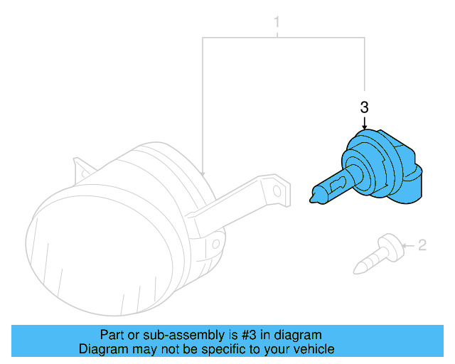 Fog Lamp Bulb N-101-300-01 - View 22