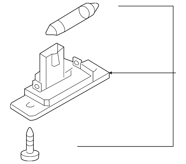 License Lamp 3AF-943-021-A - View 3