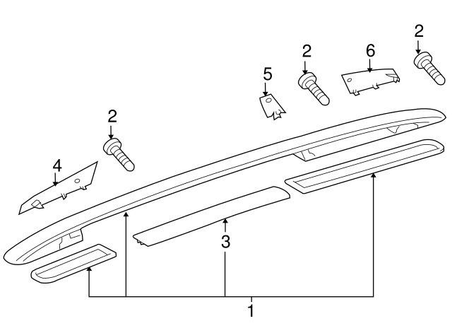 Rail Assembly 7L6-860-026-STY