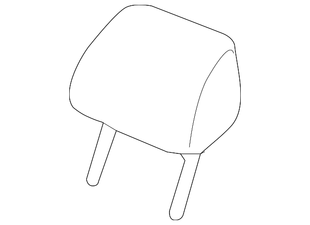 Headrest, Outer 17A-885-931-C - View 5