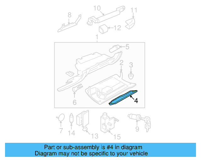 Insert 1C1-880-165-B-B41 - View 7