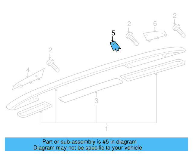 Center Cap 7L6-860-148-8Z8 - View 3