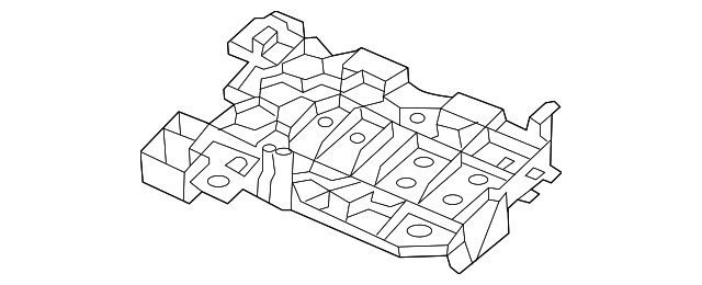 Air Bag Control Module Bracket 5N0-959-730 - View 4