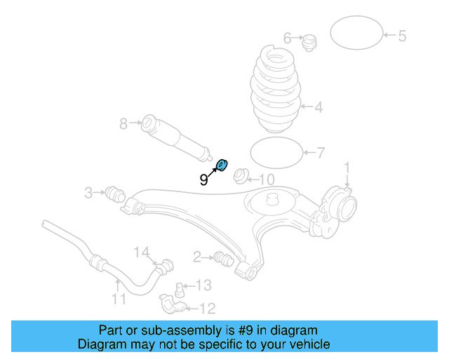 Shock Rubber Mount 701-513-121