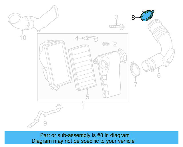 Engine Air Duct Clamp N-024-518-4 - View 5
