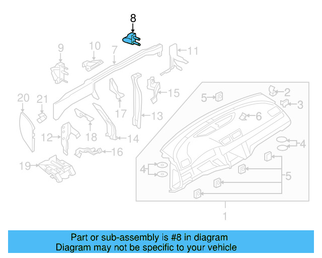 Bracket 1K1-857-022-D - View 38