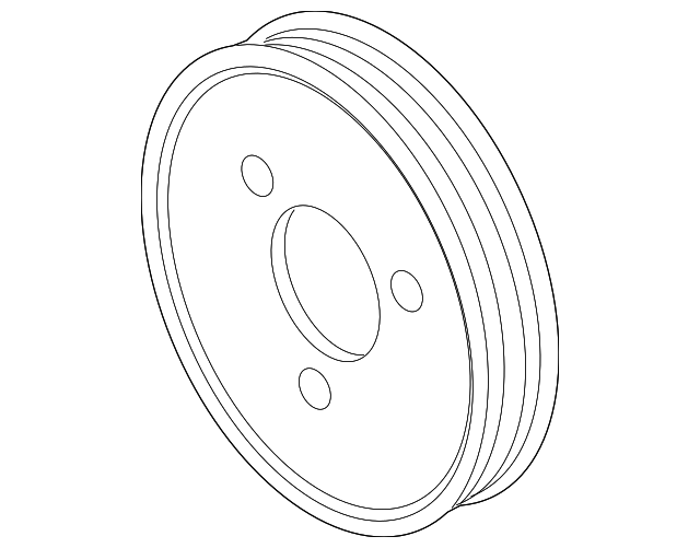 Pump Pulley 059-121-031-H - View 3