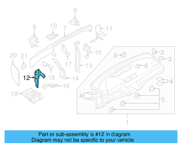 Outer Bracket 3C1-858-505-C - View 2